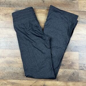 Prana Contour Yoga Flare Leg Black Pants Size‎ Small